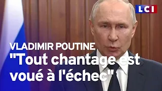 Discours de Poutine après le coup de force et la volte-face de Wagner