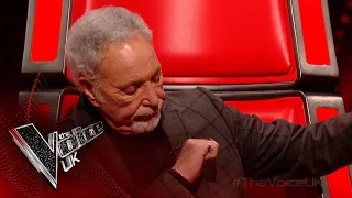 Tom Jones Does the Elvis Dab | The Voice UK 2017