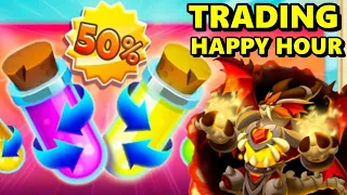 TRADING HAPPY HOUR IS ON! What to Trade + MYSTERY HEROIC MARATHON Coming Feb 28th! - DC #194