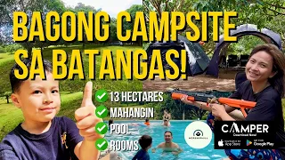 BAGONG CAMPSITE SA BATANGAS | Car Camping with Family | Camper App | Camp Worshiphill