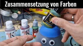 Miniaturen F&A - Zusammensetzung von Farben und wie man sie wieder aufmischt