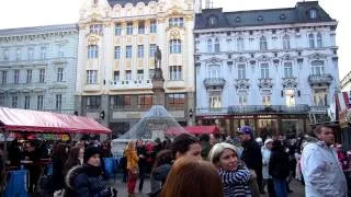 2013 dicembre Bratislava Slovacchia Slovakia Mercatino Natale  7/13