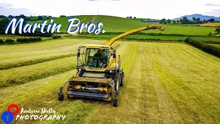 Martin Bros. lifting grass