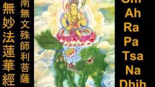 Manjushri Mantra Om Ah Ra Pa Ca Na Dhih