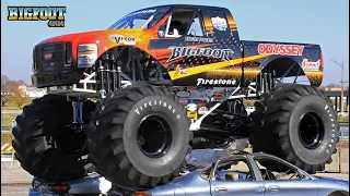 First Ever Electric Monster Truck Car Crush 2012 BIGFOOT #20 - BIGFOOT 4x4, Inc.