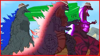 Team Godzilla vs Team Shin Godzilla - Coffin Dance Song (Cover)