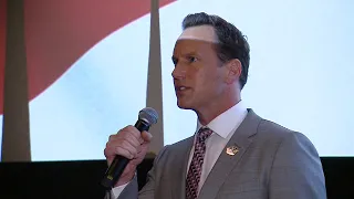 Midway World Premiere - Patrick Wilson sang National Anthem