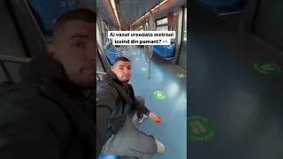 Cum iese metroul din Bucuresti la suprafata!