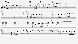 Dio Come Ti Amo v2 Domenico Modugno Tenor Sax Saxophone Sheet Music play Along
