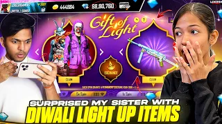 New Diwali Light Up Event I Got Purple Criminal & Bunny MP40 & Evo AK Skin Garena Free Fire