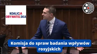 Adam Szłapka - Komisja do spraw badania wpływów rosyjskich