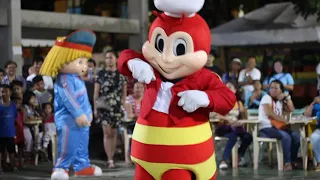 Jollibee and Jolli Town Friends in Naga Central School