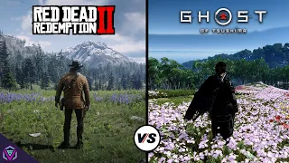 RDR 2 vs Ghost of Tsushima - Graphics and Details Comparison