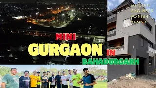 Mini Gurgaon sector-9 Bahadurgarh city | near metro | on bypass | #home #trending #viral