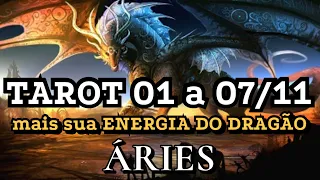 ÁRIES TAROT NOVEMBRO - 01 a 07/11 - o que IRÁ ACONTECER de IMPORTANTE