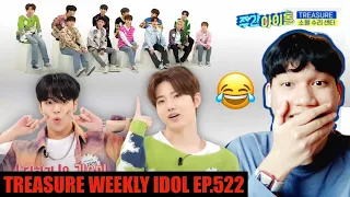 [REACTION] Weekly Idol EP552 Treasure / This is so funny !