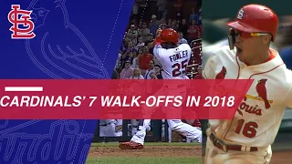 Watch all 7 of the Cards' walk-off hits this season