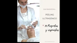 PEELING ULTRASÓNICO o Skin scruber, respuestas a tus consultas