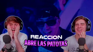 ARGENTINOS REACCIONAN A ABRE LAS PATOTAS - Dani Flow (Official Video)
