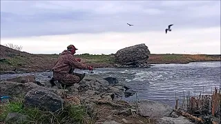 Вторая часть, рыбалка на р. Тобол возле п. Буденновка.