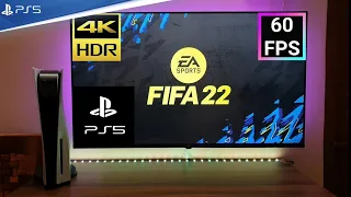 FIFA 22 Gameplay PS5 (4K HDR 60FPS)