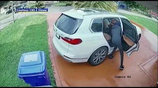 CAUGHT ON CAM: Thieves Target Catalytic Converter In Car Parked At Hollywood Home