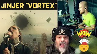 Metal Dude (REACTION) - JINJER - Vortex (Official Video) & JINJER - Vortex (Live Drum Playthrough)