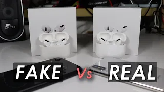 Fake VS Real AirPods Pro - Danny v4.9 TB vs Real AirPods Pro Full Review & Comparison (Giveaway!)