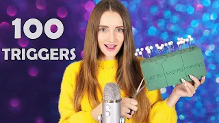 АСМР 100 ТРИГГЕРОВ за 10 минут | ASMR 100 TRIGGERS in 10 minutes