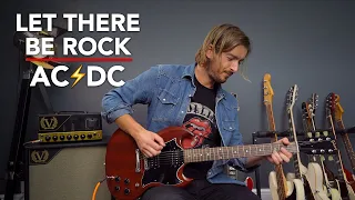 AC/DC "Let There Be Rock" EASY Guitar Lesson Tutorial