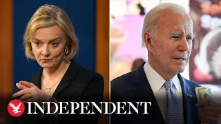 Joe Biden calls Liz Truss's mini-Budget 'a mistake'