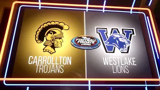 Carrollton Trojans at Westlake Lions - October 21, 2022