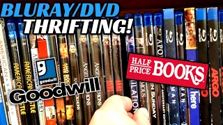BLURAY/DVD THRIFTING TRIP! | 8/6/21 | GOODWILL AND HALF-PRICE BOOKS!