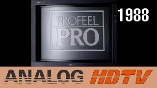 Analog HDTV Business Applications: 1988 Sony Trinitron Commercial (Sony HDVS Demonstration)