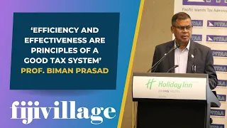‘Efficiency and effectiveness are principles of a good tax system’ - Prof. Prasad