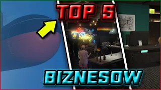 TOP 5 BIZNESÓW POD ZAROBEK W GTA ONLINE