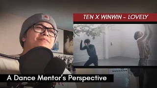 TEN X WINWIN Choreography : lovely | Dance Mentor Reaction