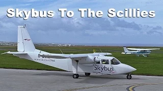 Isles of Scilly by Skybus - Lands End to St Mary's Flight - In The Cockpit