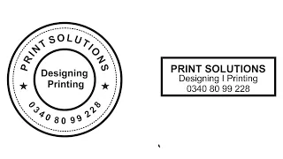 How to make a Stamp Design in Corel Draw I Stamp Designing I Rubber Stamp I Digital Stamp