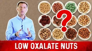 What Nuts Have the Lowest Amounts of Oxalates to Minimize Kidney Stones?