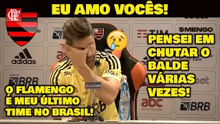 DIEGO RIBAS CHOROU SE EMOCIONOU "VAI DEIXAR O FLAMENGO" E MANDOU RECADO PARA A TORCIDA!