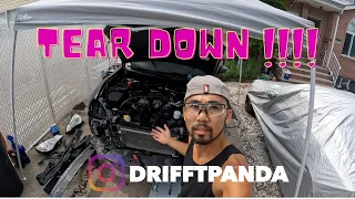 Scion Frs 1jz Gte Auto swap - The Beginning - Tear Down - How to Fa20 Engine