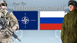 NATO VS RUSSIA - I NUMERI DELLE FORZE ARMATE A CONFRONTO