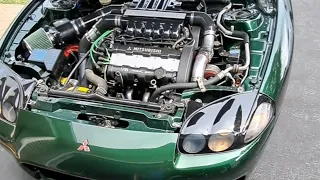 3000gt supercharged gets 70mm throttle body and leak fixed Part 1 #supercharged #3000gt
