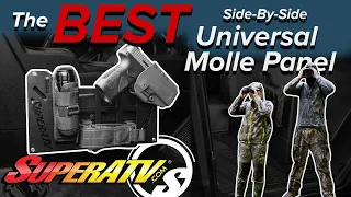 The BEST way to secure your gear inside your UTV Cab - SuperATV's  Universal Molle Panel