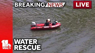 LIVE: SkyTeam 11 is over a reported water rescue in area of I-95 at I-395 - wbaltv.com