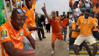 Moments forts chez les supporteurs joie et colère durant la CAN 2023 Côte d'Ivoire | MOHDIA
