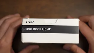 Sigma USB dock unboxing 开箱