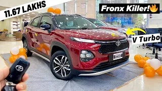 *FINALLY AT Dealership!🔥* New✅ Toyota Taisor 2024 V Top Model | Real Life Review |