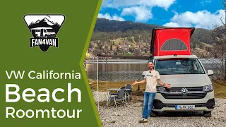 VW California Beach - Eine Roomtour des Camper im Detail